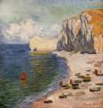 La plage et la Falaise d’Amont Claude Monet